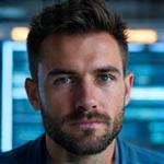 Portrait engageant de David Laurent, expert en crypto-monnaies et technologies blockchain.