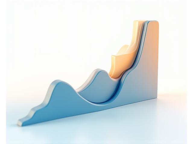 Graphique de croissance d'un portefeuille diversifié