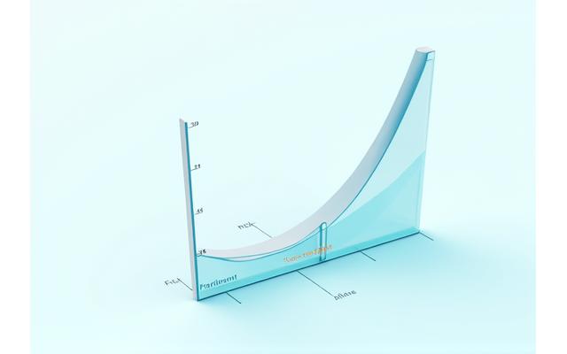 Graphique de la théorie moderne du portefeuille montrant la frontière efficiente